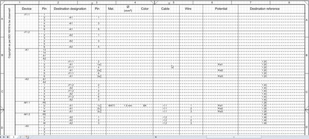 device wiring diagram